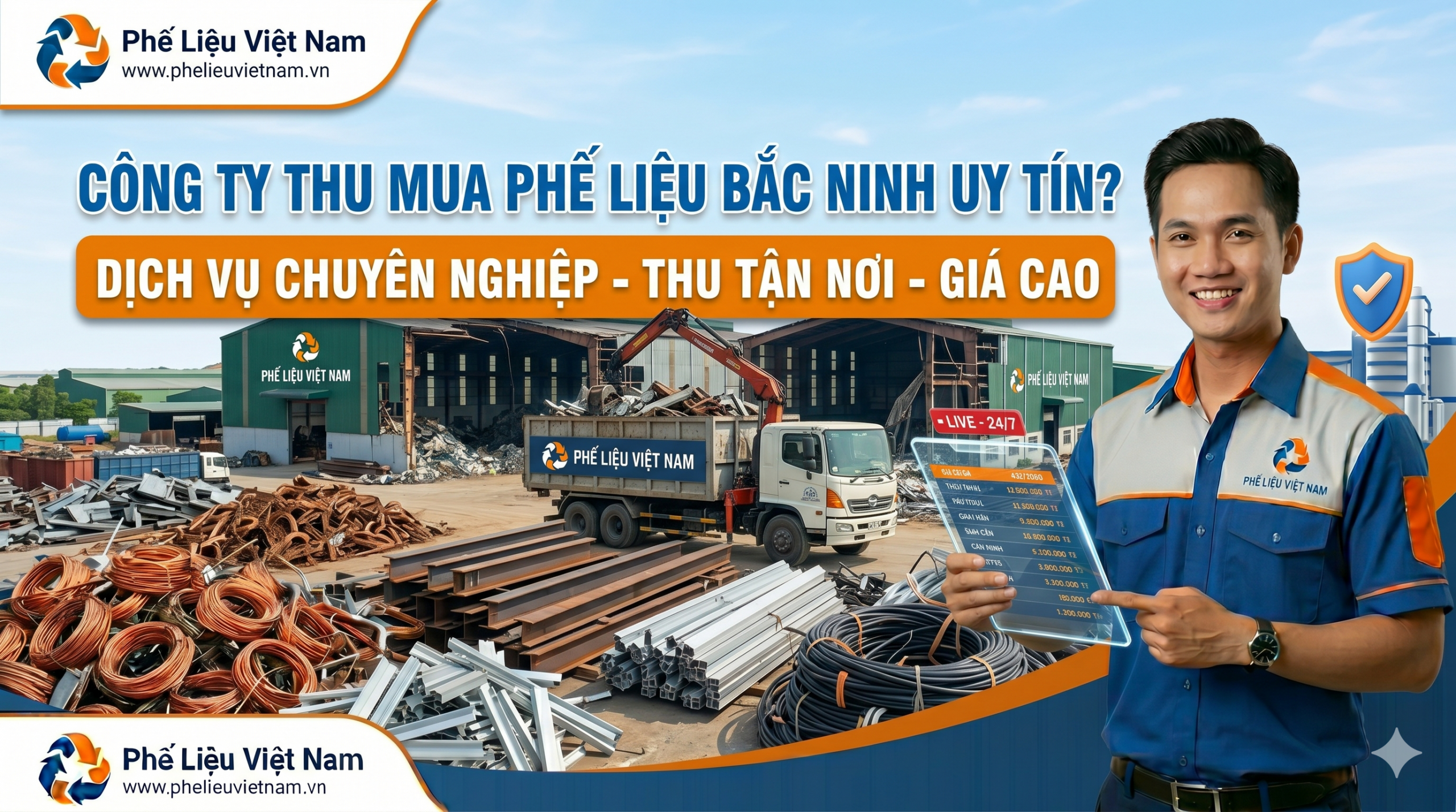 Đâu là công ty thu mua phế liệu Bắc Ninh uy tín