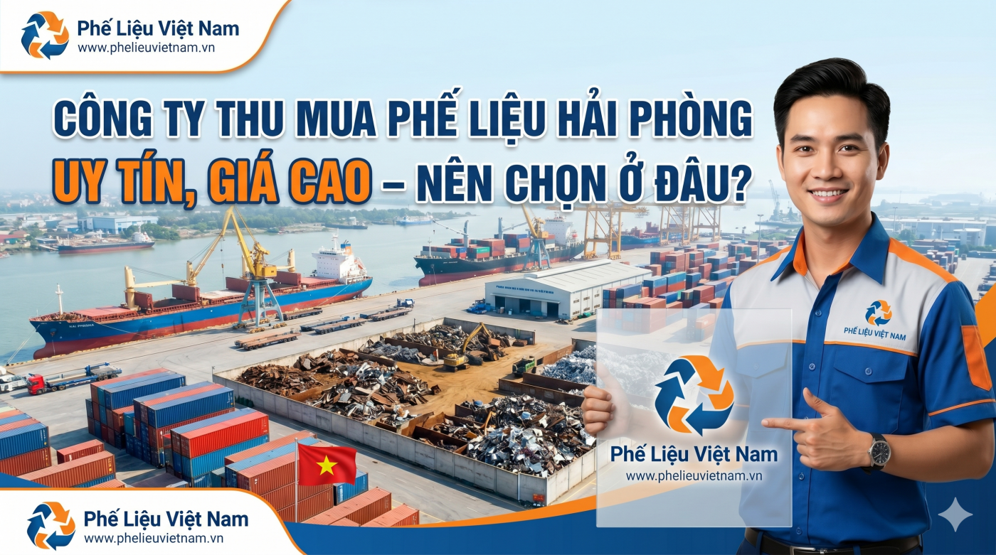 thu mua phế liệu Hải Phòng giá cao
