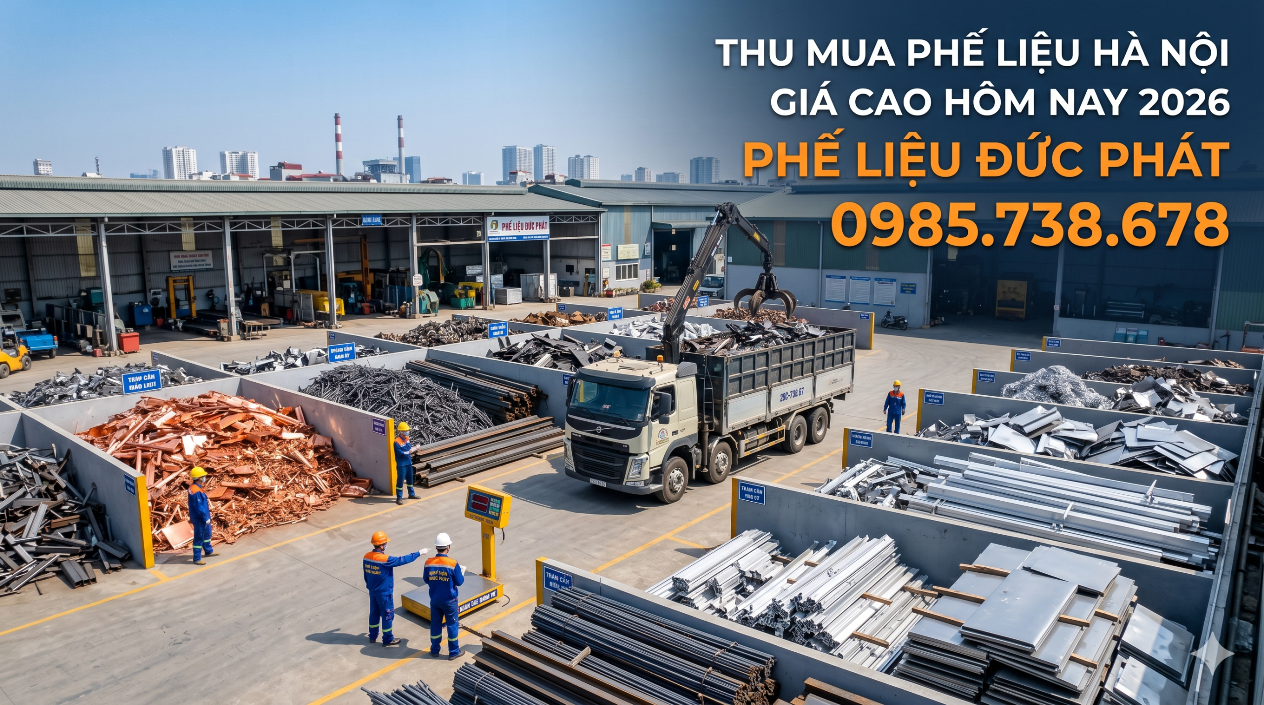 Thu mua phế liệu tại Hà Nội giá cao
