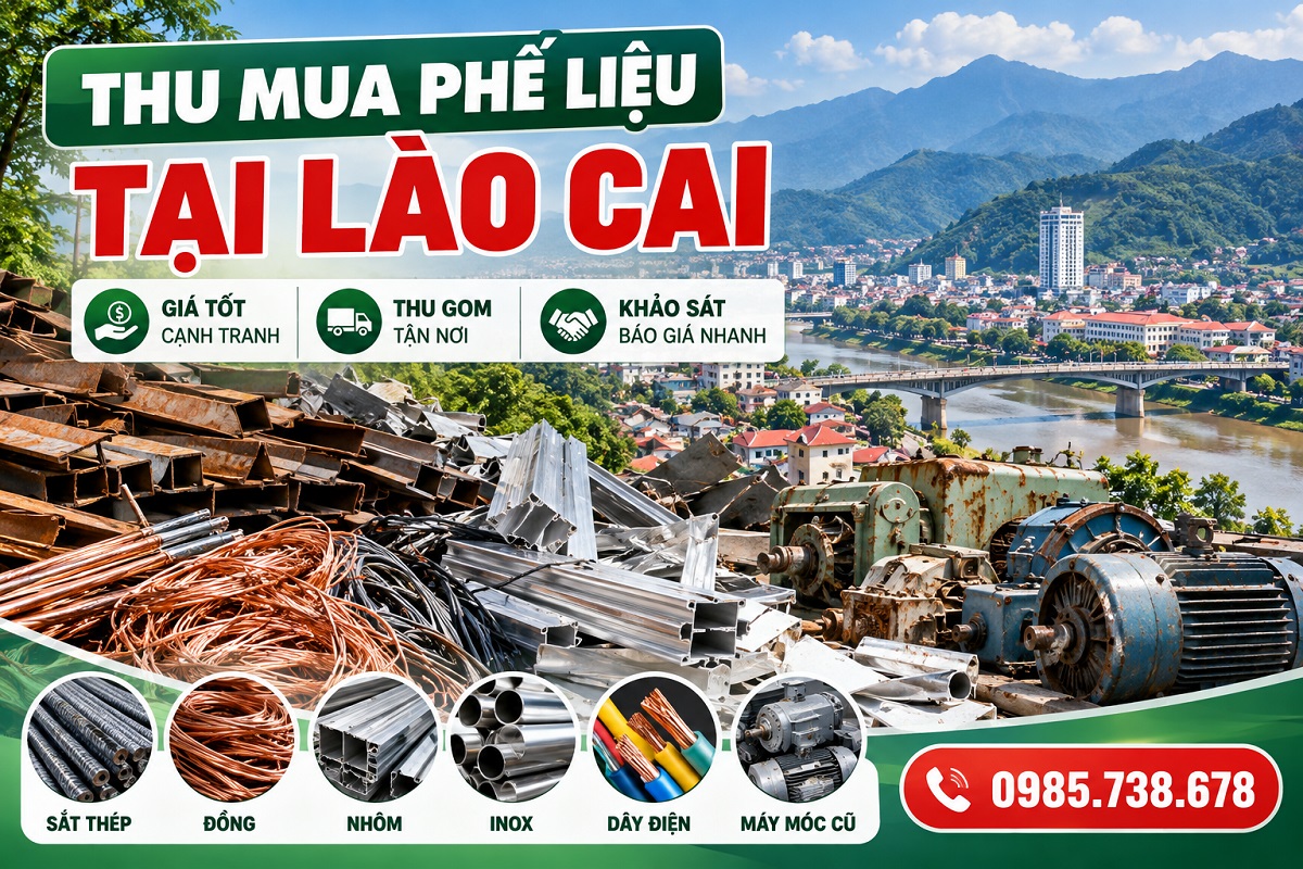 Thu mua phế liệu tại Lào Cai