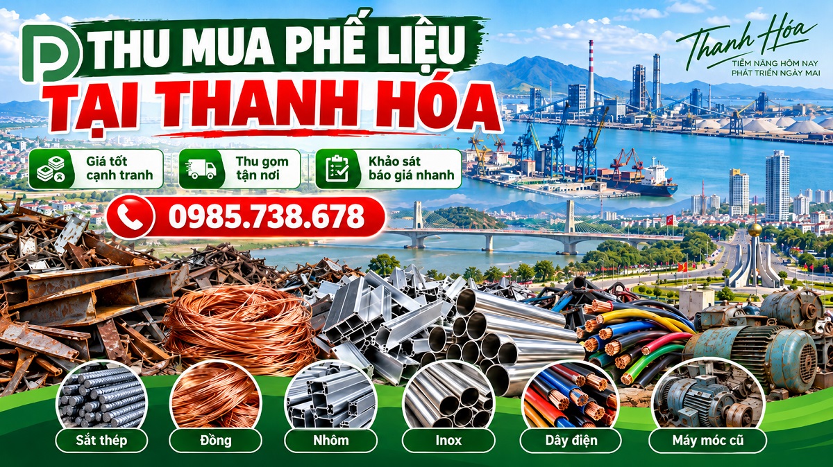 Thu mua phế liệu tại Thanh Hóa