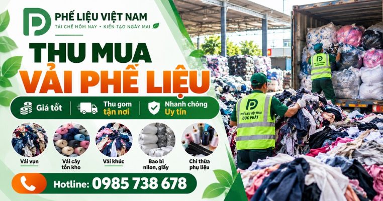 thu mua vài phế liệu giá cao